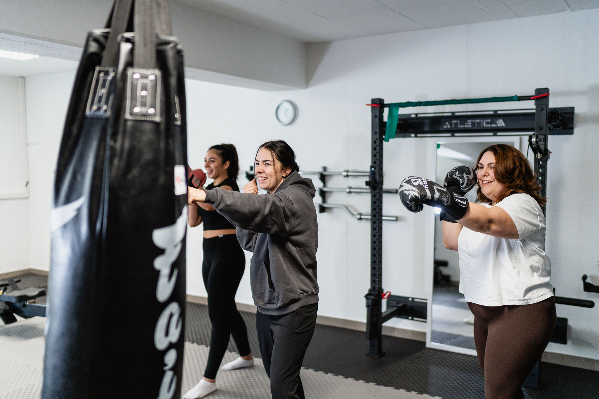Frauenfitnessboxen in Ansbach bei Melina Cech im Gruppentraining