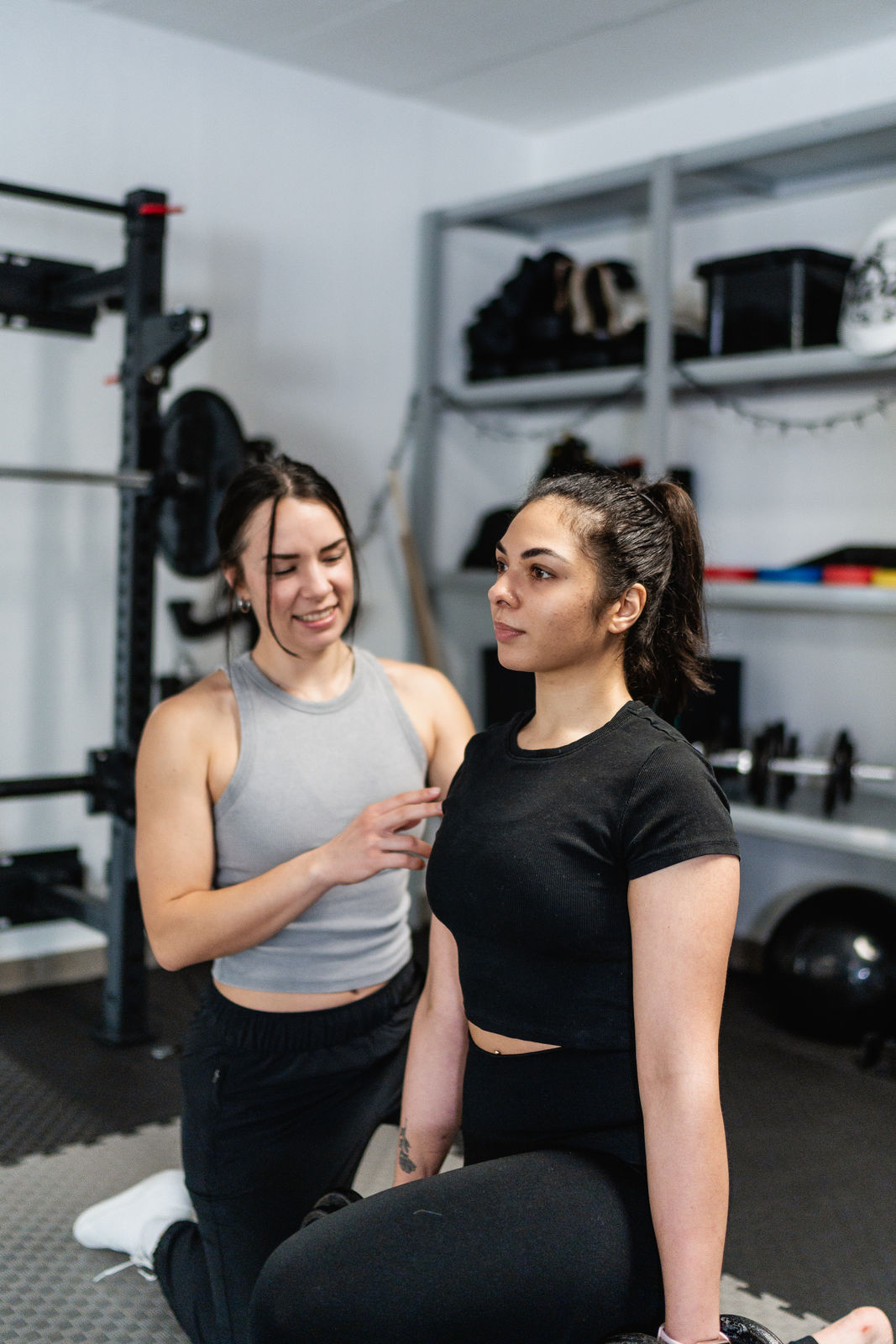 Individuelle Betreuung durch Melina Cech beim Personaltraining in Ansbach